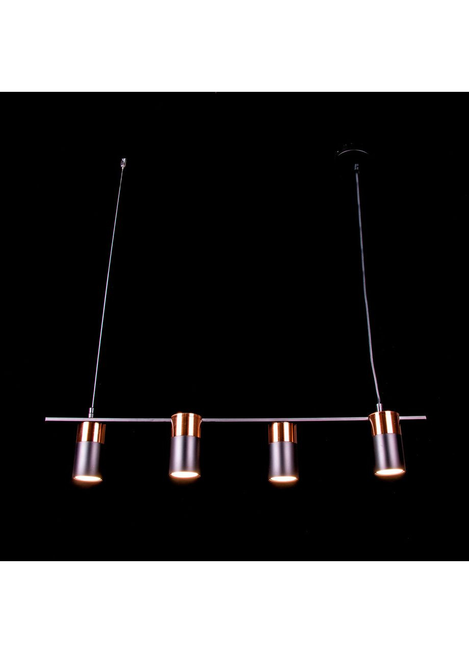 Подвесная люстра лофт на 4 лампочки 3200/4/BK+Bro No Brand (352230293)