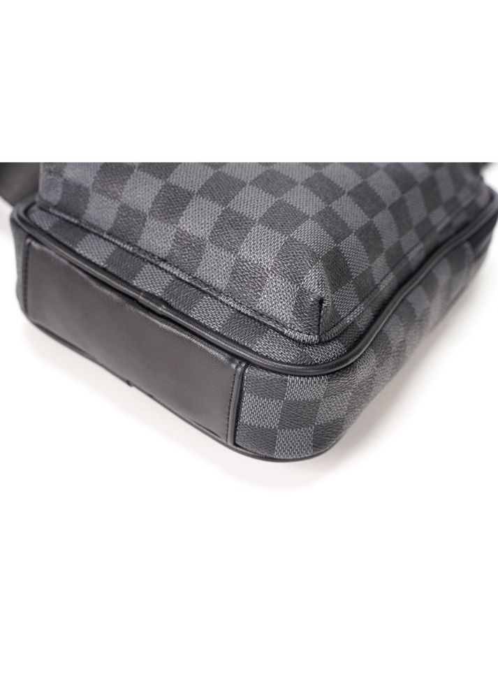 Качественная мужская сумка на грудь экокожа, сумка-слинг для мужчин мессенджер кросс-боди Eton (336551911)