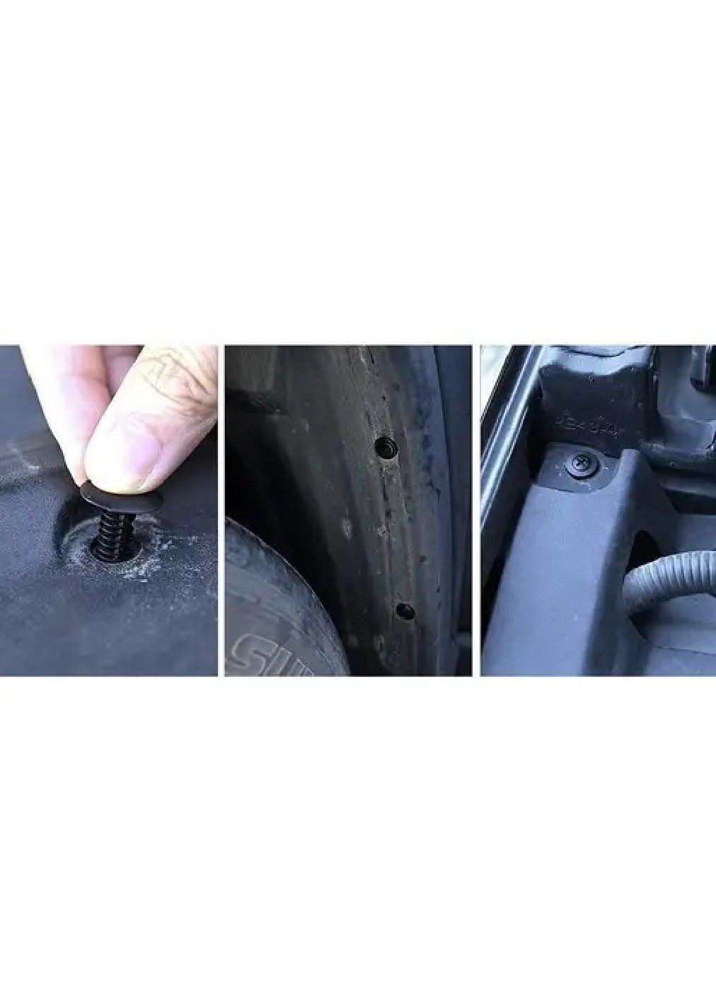 Набор комплект клипс зажимов запонок для обшивки автомобиля машины 16 размеров 620 элементов (477911-Prob) Unbranded (300842066)