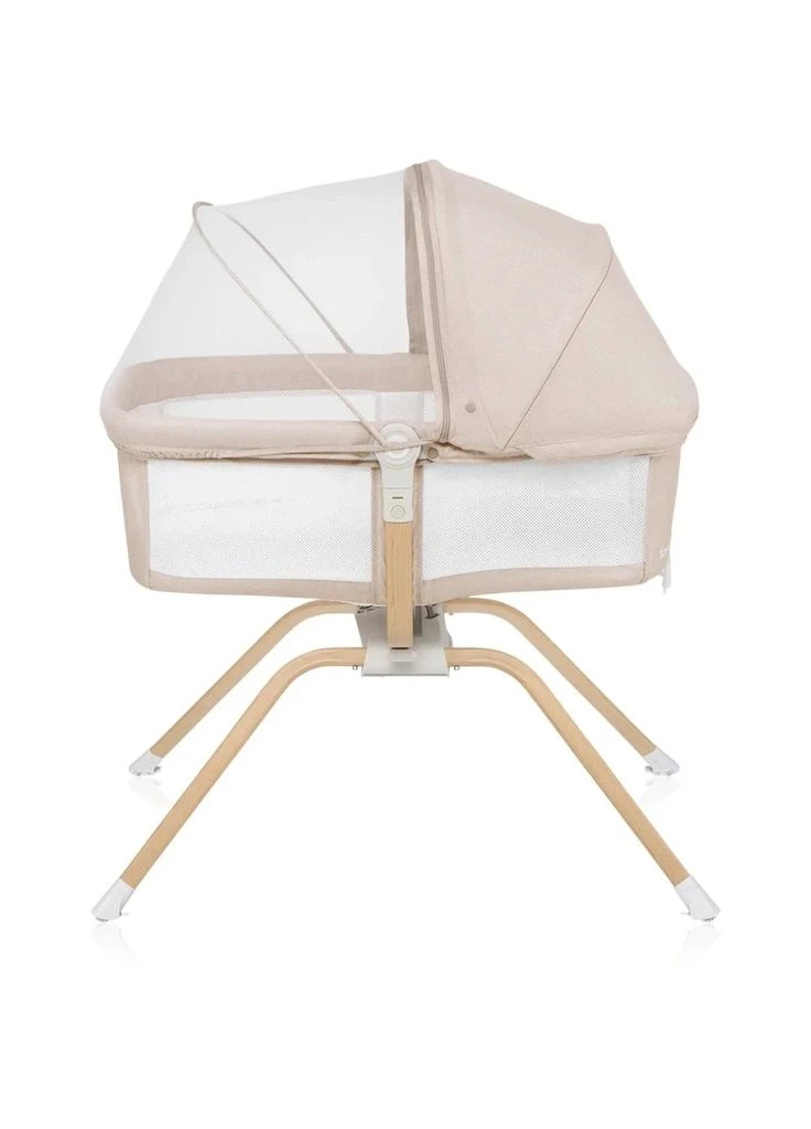 Кроватка приставная Malin Evo BEIGE NATURAL (LO-MALIN EVO BEIGE NATURAL) Lionelo (391611772)