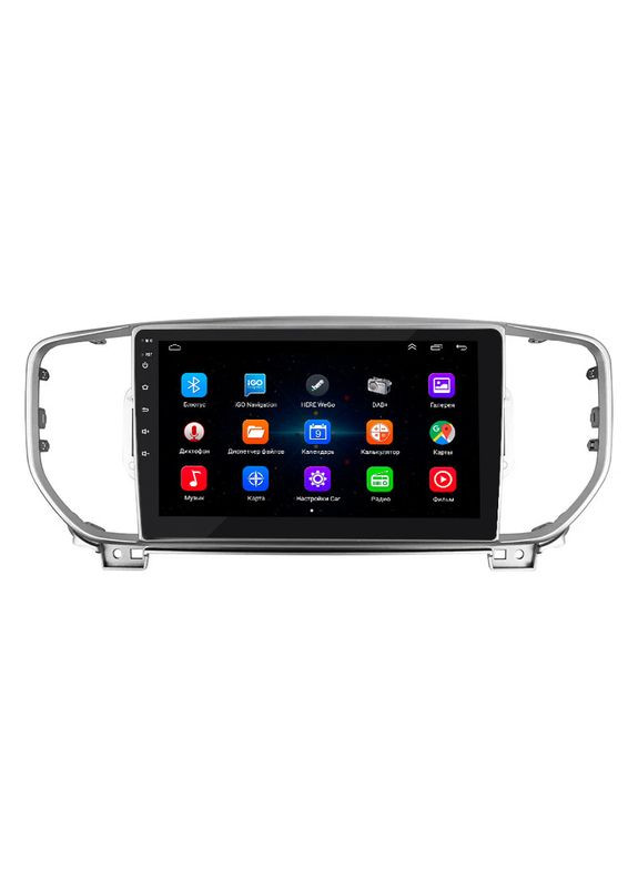 Штатная магнитола для Kia Sportage IV Рестайлинг 2018-н.в. экран 9" 1/16Gb/ Wi-Fi Optima GPS Androi 11шт Lesko (336200367)