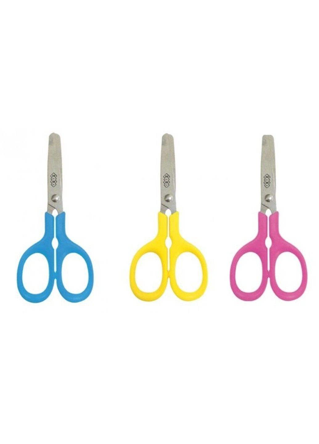 Ножиці дитячі 120мм, пласт. ручки ассорті ZB.5006 Zibi (287327894)