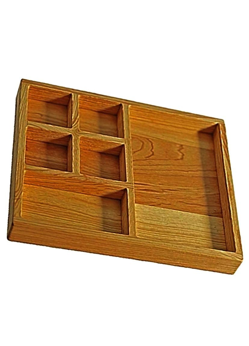 Менажница из дерева Зарида охра (МЕН-010904) No Brand (327860858)