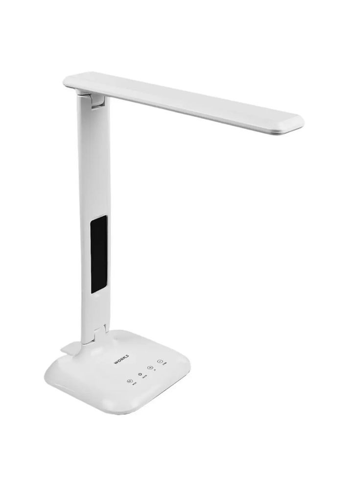 Настільна лампа EH1802AW LED з функцією годинника (134397) Work's (306745695)