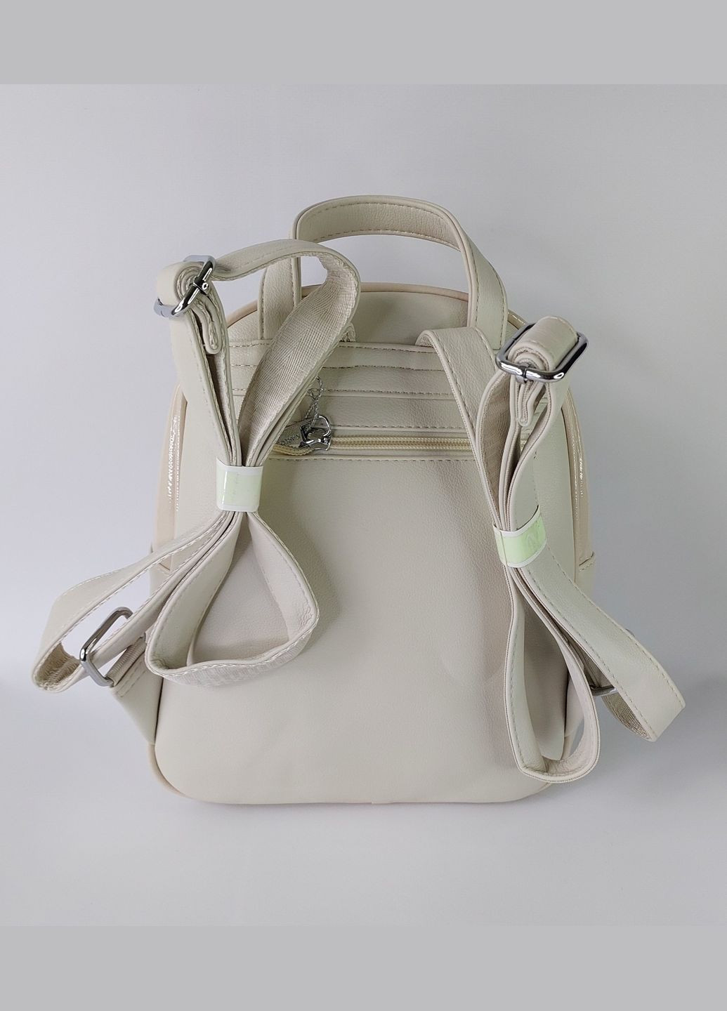 Рюкзак жіночий з екошкіри лаковий чорний Karlos Marconi (347640654)