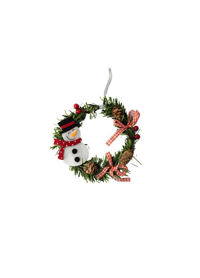 Вінок новорічний з прикрасою No Brand (315633178)