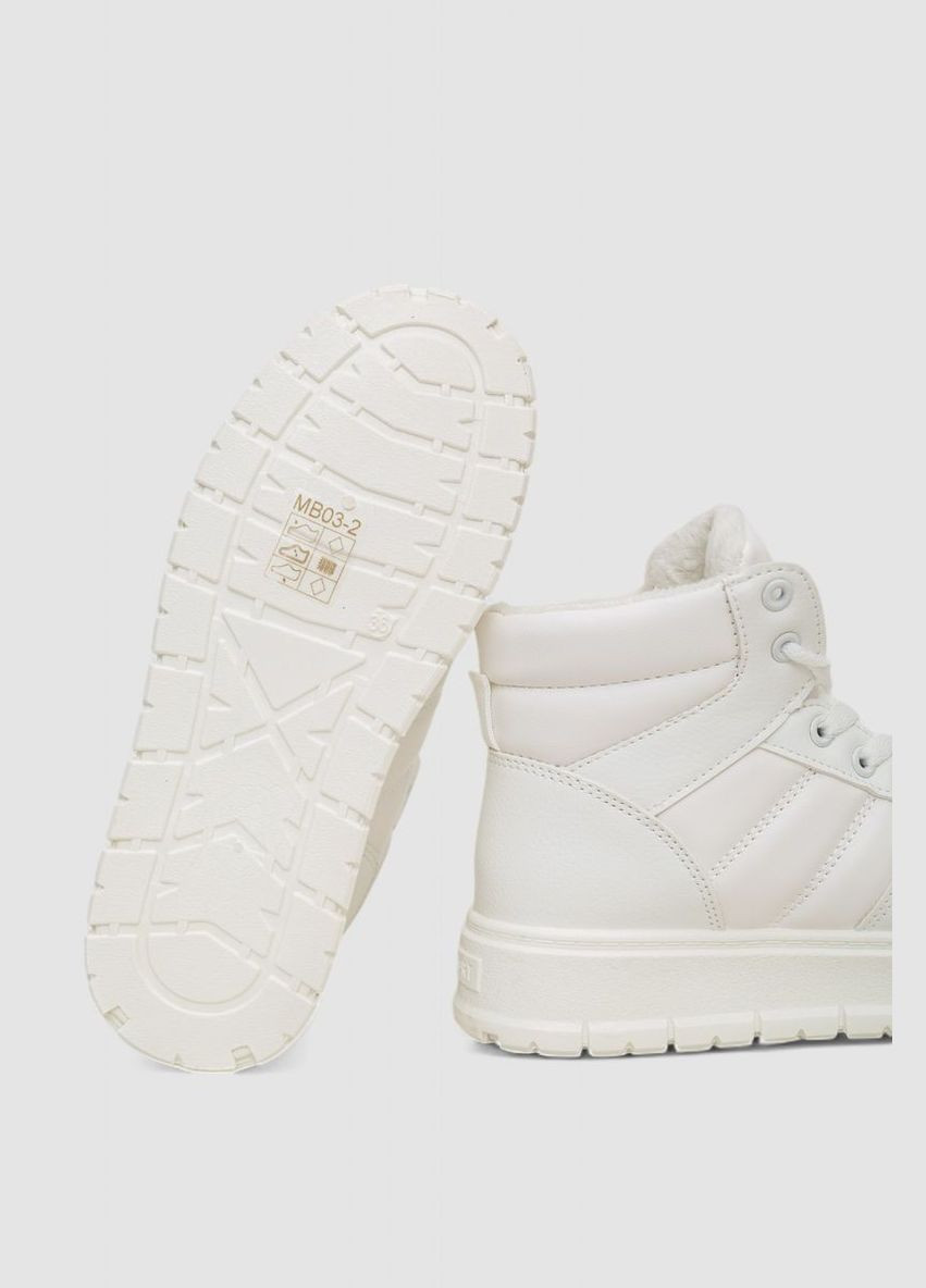 Кроссовки женские зимние на меху Ager 248RMB03 белые демисезоны (340052129)