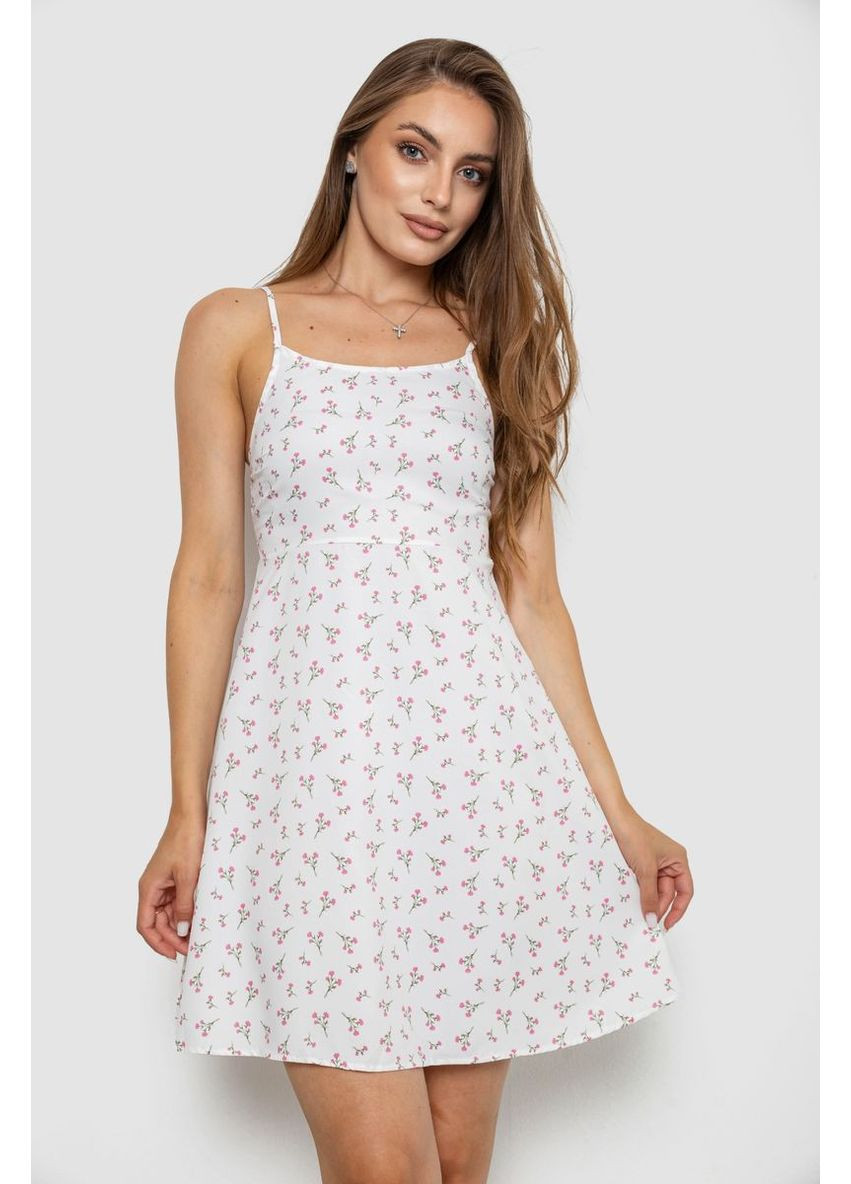 Комбинированное сарафан, цвет бело-розовый, 129r1056-1 Ager