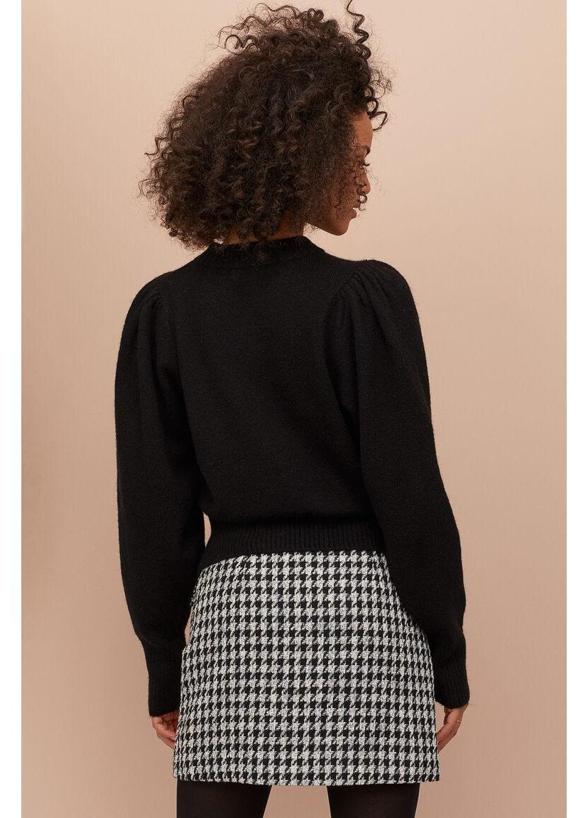 Черный джемпер зима,черный, H&M