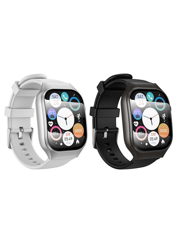 Смарт-годинник Y33 51mm. 200 mAh. Smart sports watch (call version) (6942007660815) Hoco Y33 Smart (372678023)