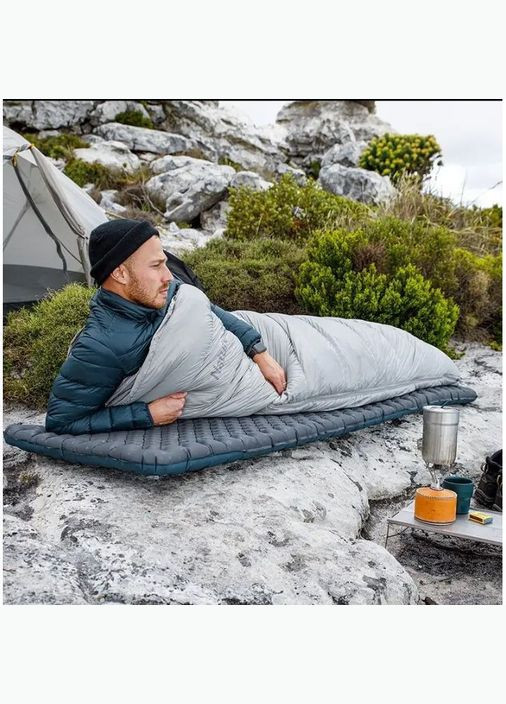 Матрас надувной сверхлегкий CNH22DZ018, с мешком для надувания, прямоугольный черный 196 см. Naturehike (353504768)