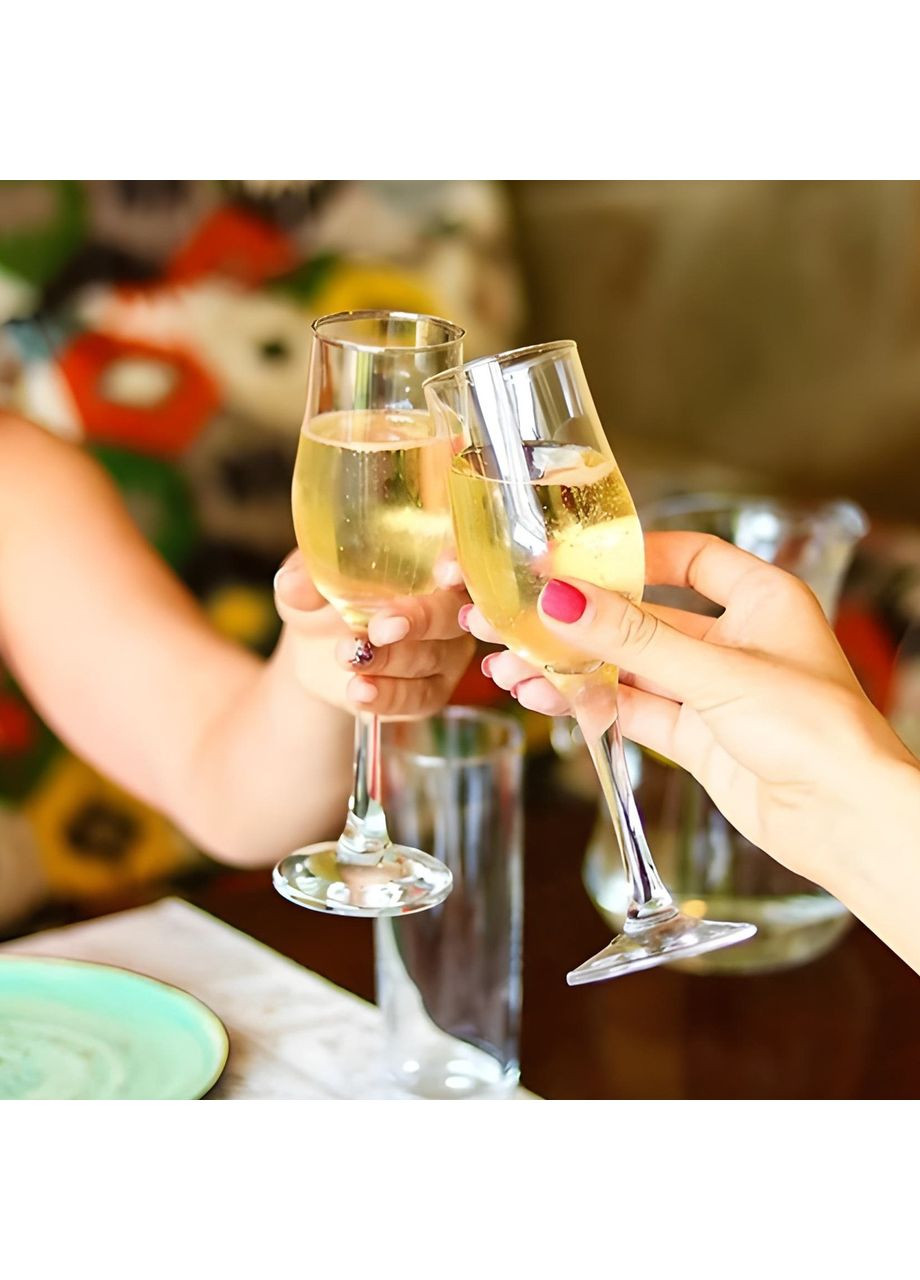 Набор фужеров для шампанского 190 мл 6 шт. Tulip 44160 Pasabahce (366818234)