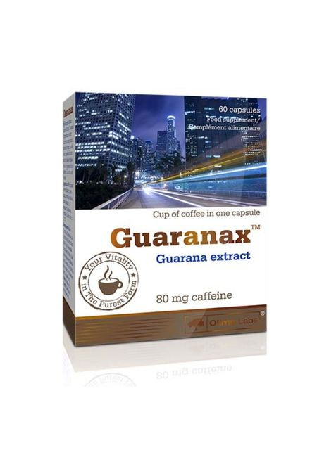 Предтренировочный комплекс Guaranax, 60 капсул Olimp (334704929)