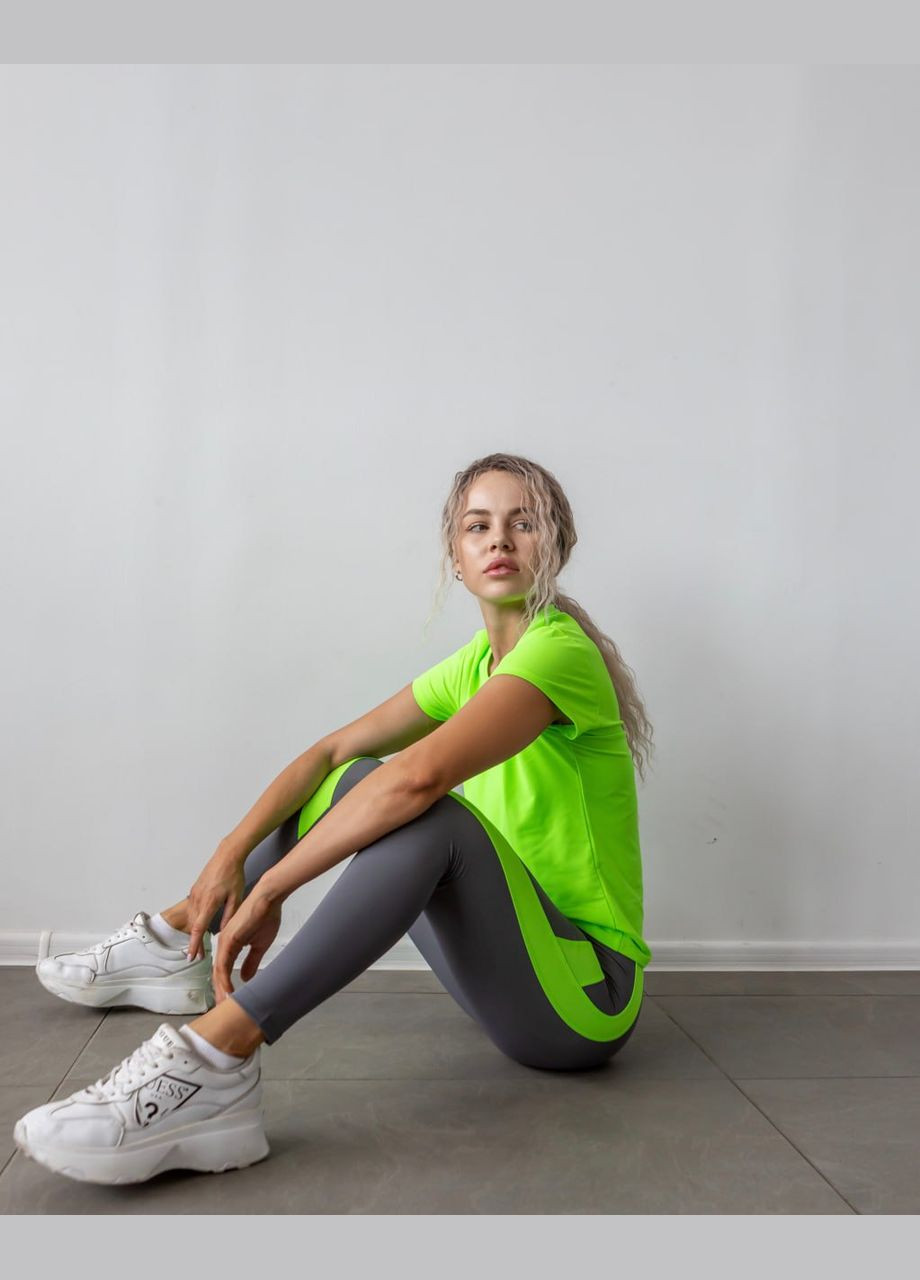 Костюм для спорту Футболка + Лосини No Brand (299330903)