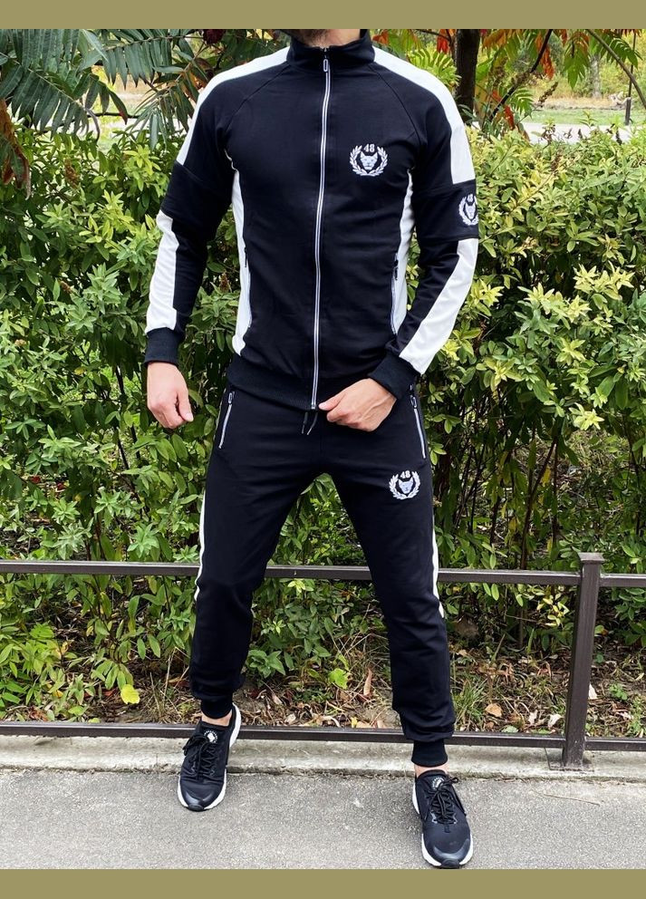 Мужской спортивный костюм Triangle black Miracle (323467236)