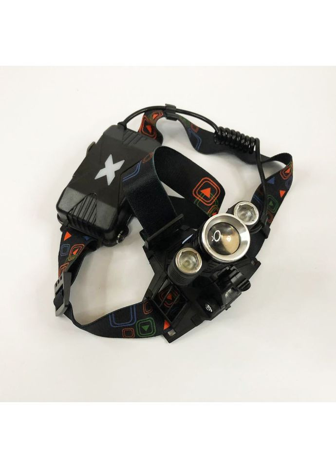 Гарний ліхтарик для риболовлі W602-T6-2XPE Bike, Ліхтарик на голову EK-370 на батарейках Bailong (352770460)