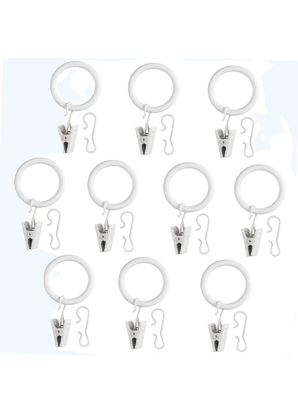 Кільце з жабо і гачком ІКЕА IKEA (336146019)