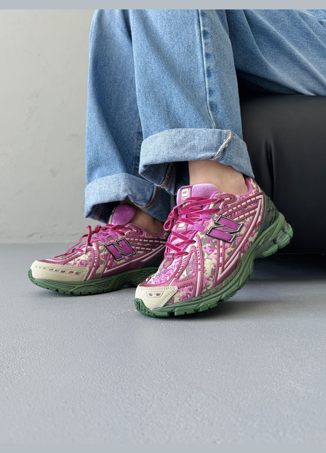 Розовые демисезонные кроссовки мужские и женские new balance 1906r x jack harlow | нью беланс 1906 розовые No Brand