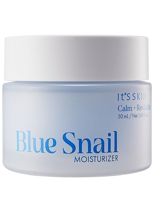 Легкий зволожувальний крем для обличчя Calm + Revitalize Blue Snail Moisturizer 50ml (1250088-44226089) It's Skin (368656894)