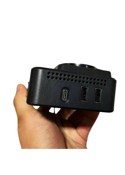 Інвертор перетворювач постійного струму Q-CC8200 300 Вт 12/220V 2 розетки 2 USB TypeC Wimpex (305404557)