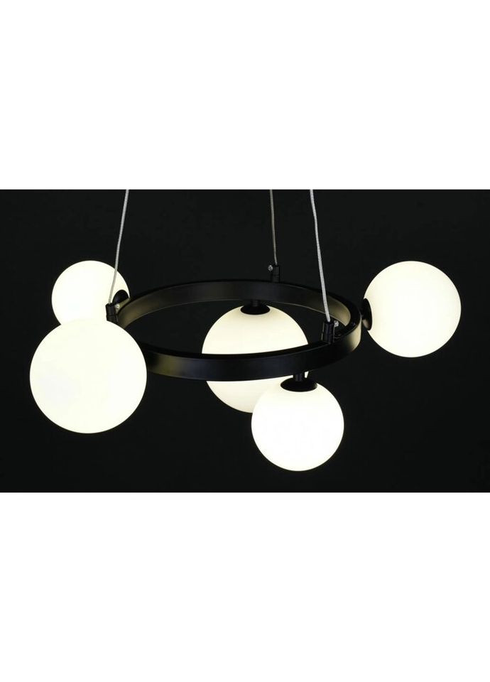 Люстра подвесная на 5 лампочек 27846 Черный 40-150х52х52 см. Sunnysky (335974766)