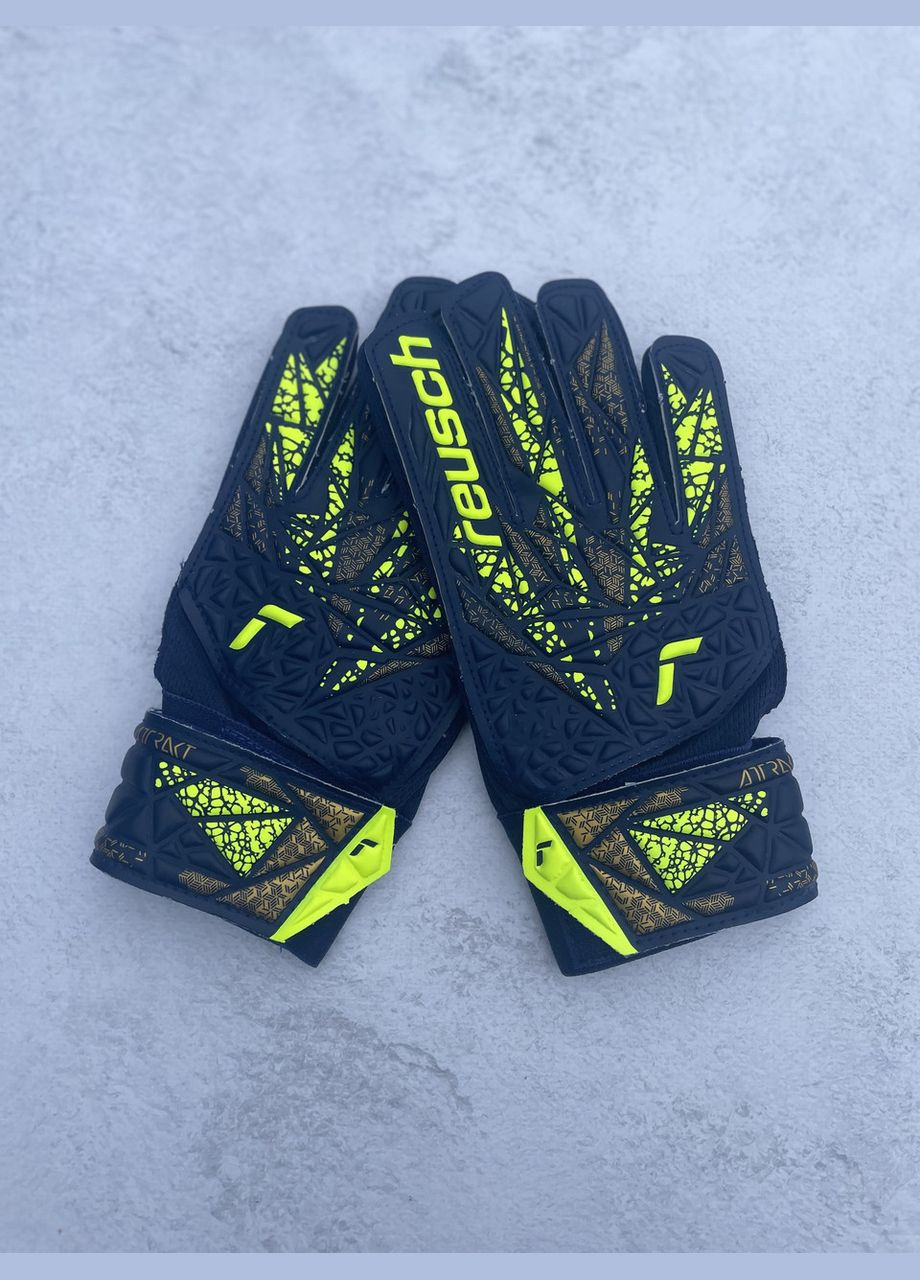 Воротарські рукавички Attrakt Starter Solid розмір 5472514-4409 Reusch (371917680)