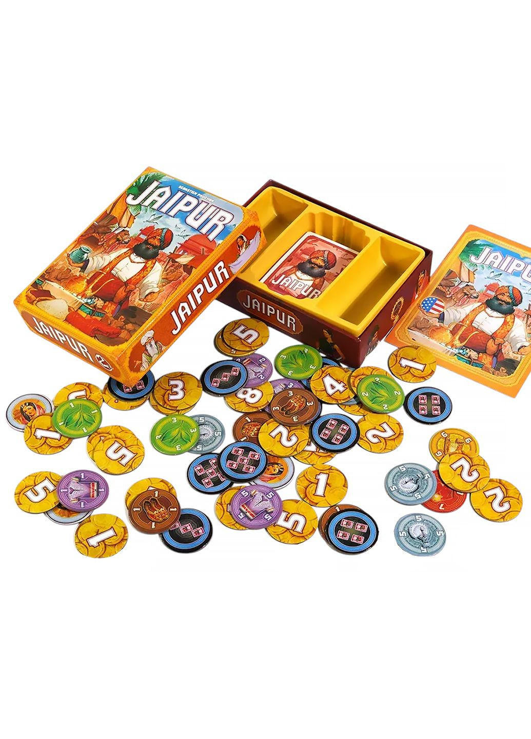 Настольная игра Джайпур 2-е издание / Jaipur Game (329434166)