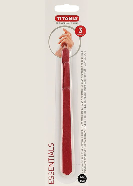 Набор гибких двусторонних пилочек, 3 шт 3шт (332053-27061275) Titania (368614655)
