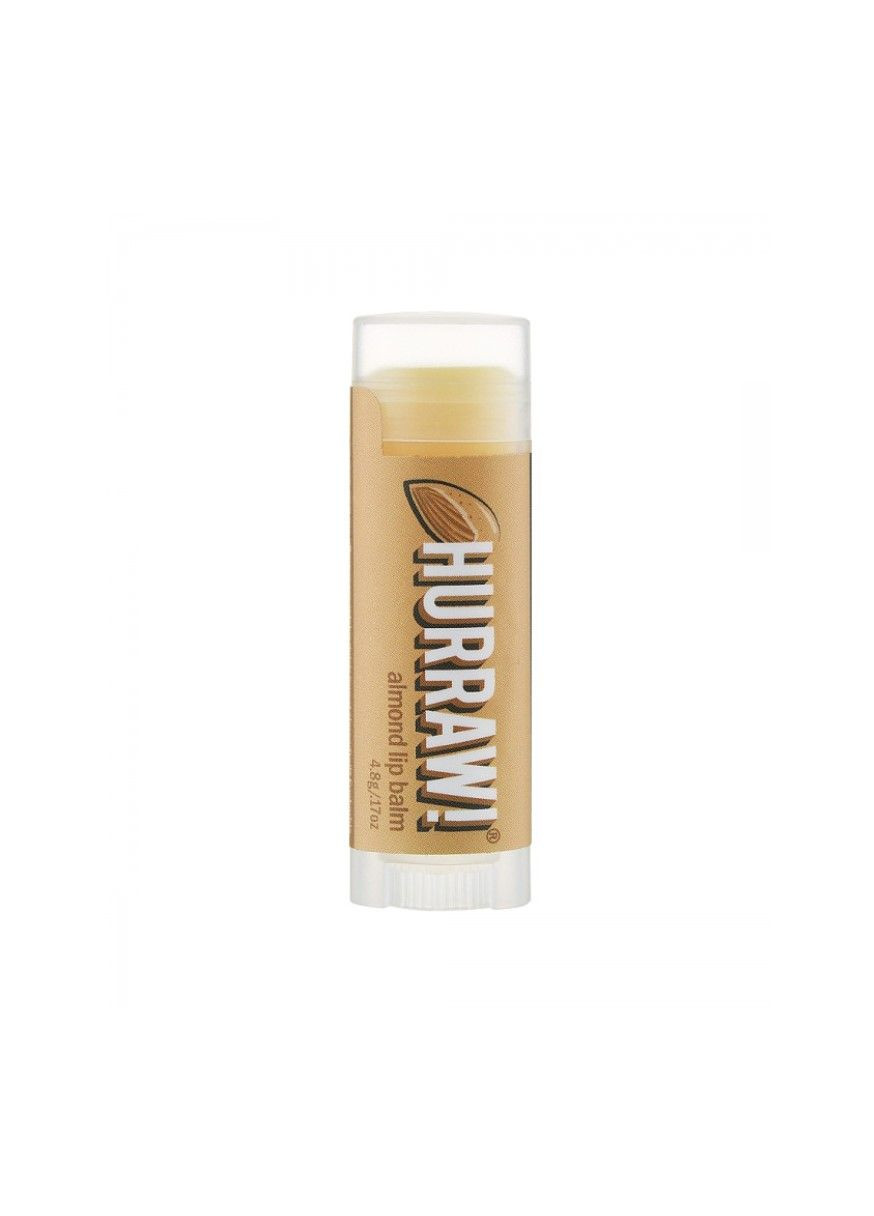 Бальзам для губ с ароматом"Миндаль" Hurraw! Almond Lip Balm 4.8g Hurraw! (316030657)