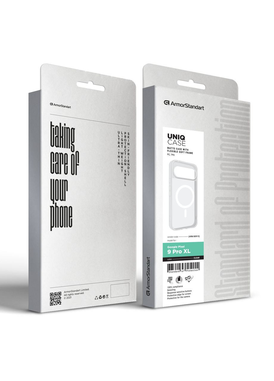 Чехол Uniq MagSafe для Google Pixel 9 Pro XL Clear (ARM80915) ArmorStandart (327886651)