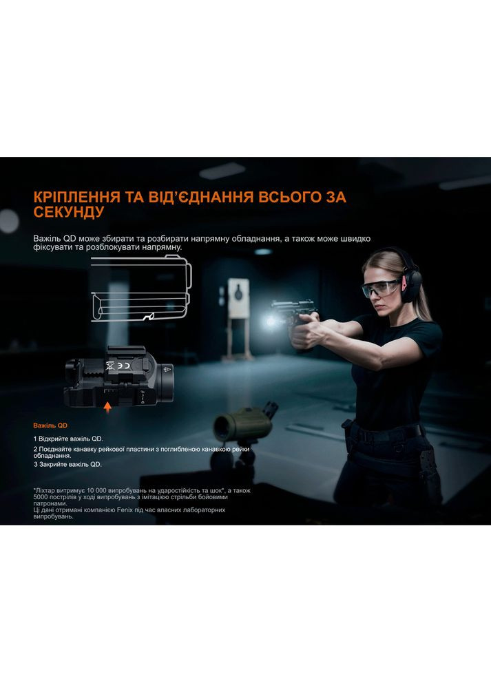 Ліхтар до пістолета GL07 Fenix (368669662)