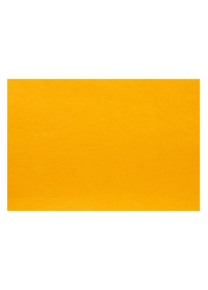 Набір фетру жорсткого 741836 21х30 см 10 аркушів темно-жовтий Santi (335585966)