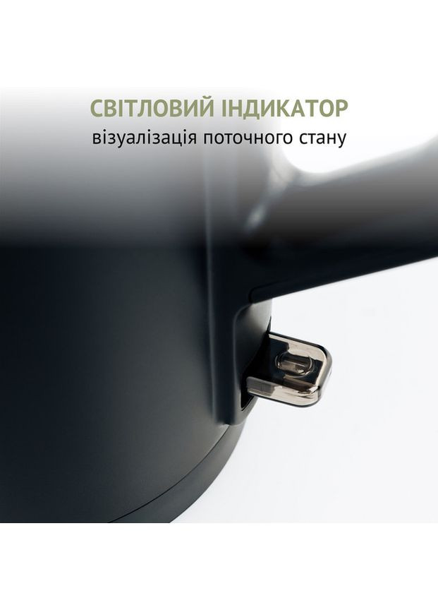 Электрочайник KTL-101 Black 1.5 л черный QUIN (365680540)