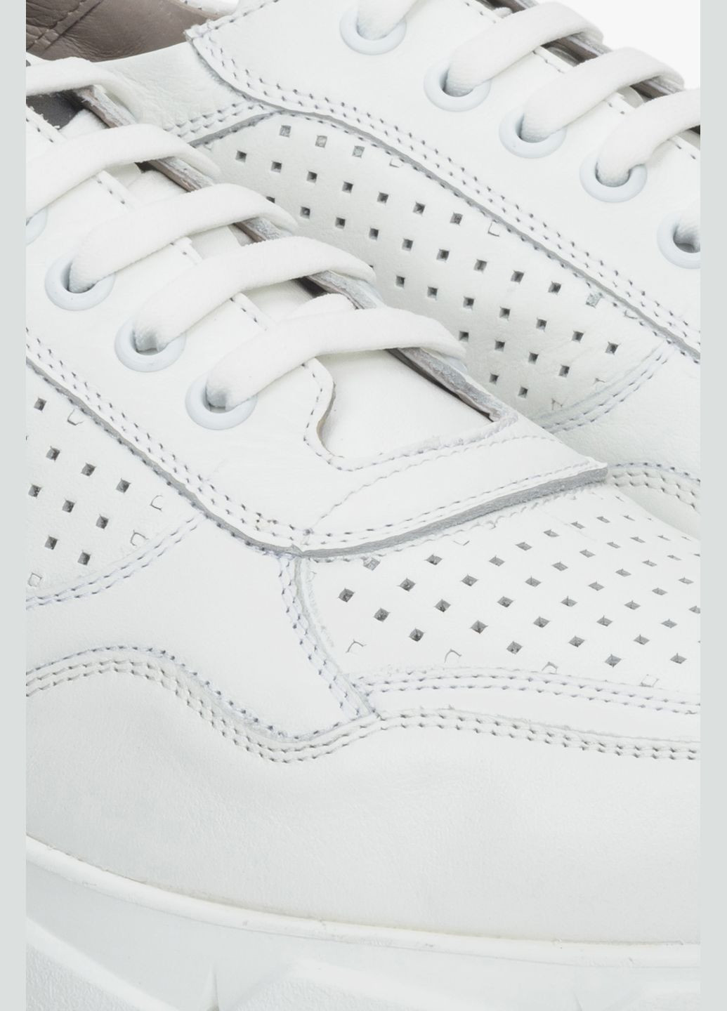 Белые летние кроссовки, цвет белый ES8