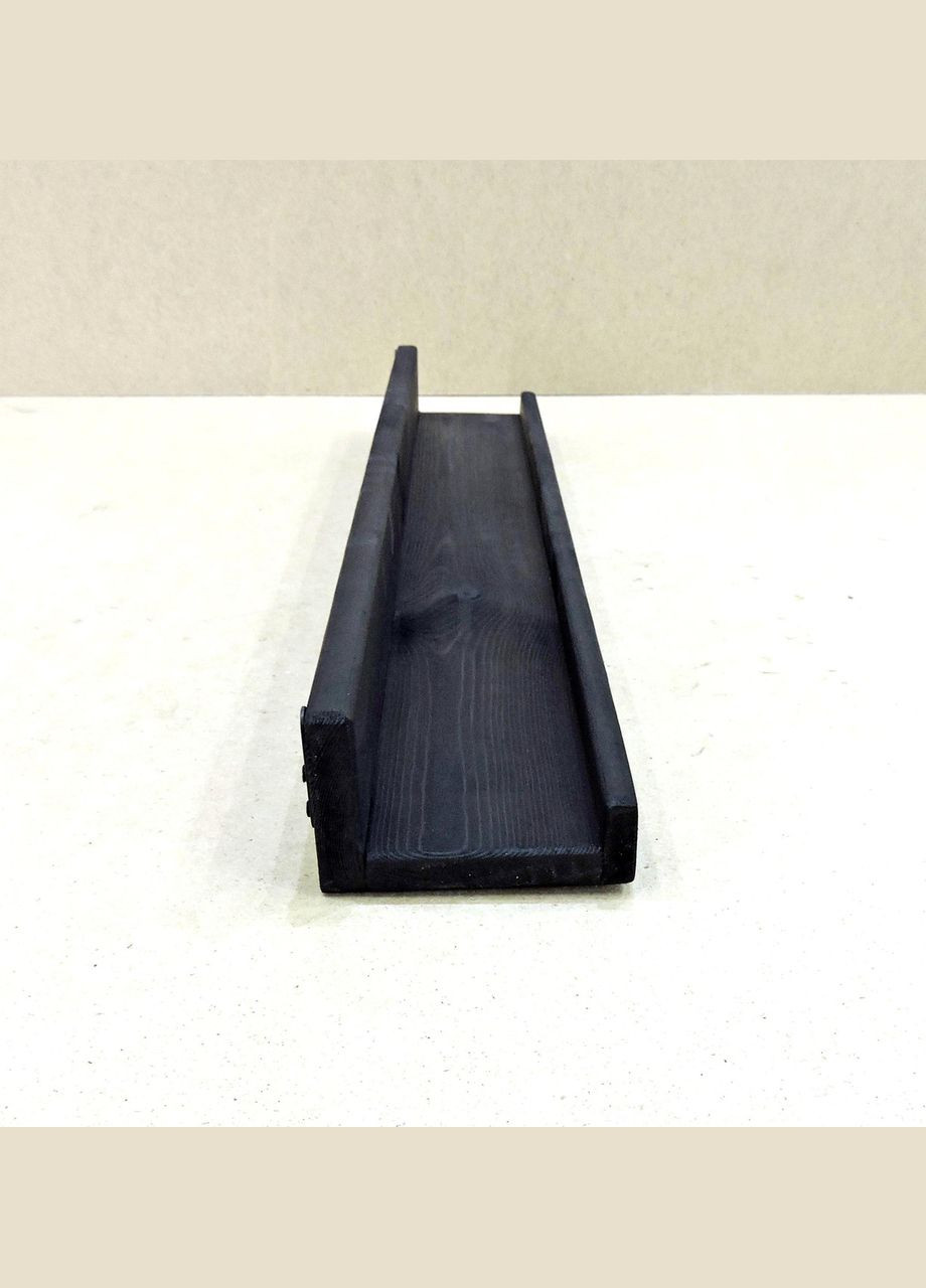 Настенная полка из дерева Хенкок 90 венге (НСП-0031912) No Brand (328081633)