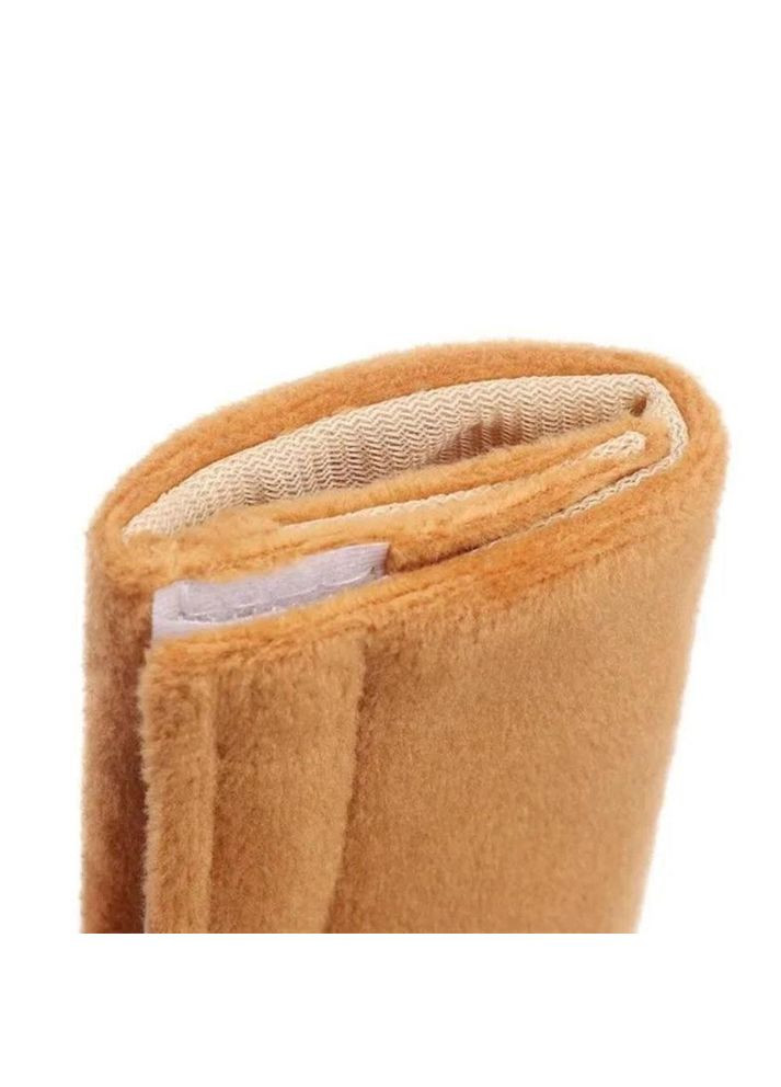 Мягкая автомобильная накладка на ремень безопасности рыжая собачка (OK0108_2) No Brand (368683749)