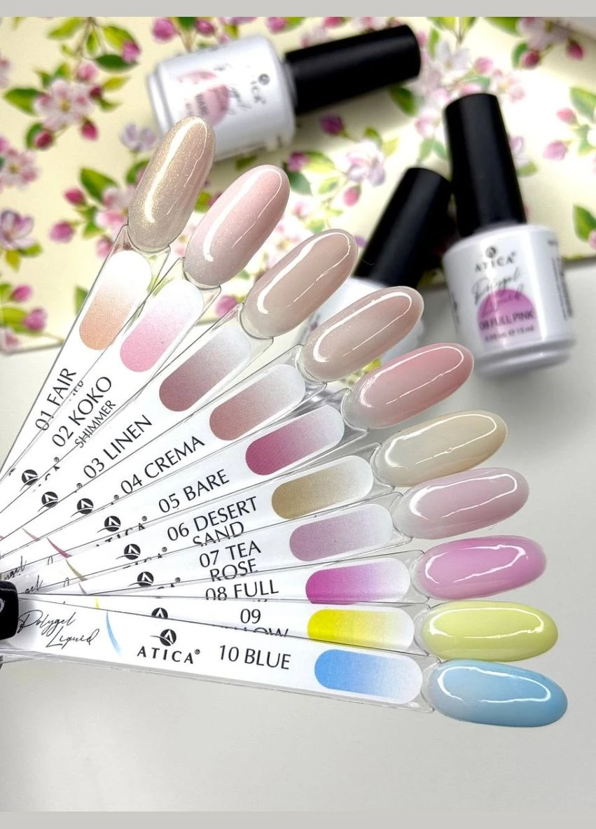 Рідкий полігель Liquid Polygel Fair 01 Atica (352770884)