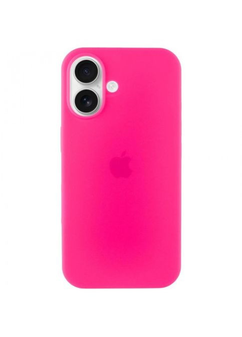Чохол Silicone Case Full Camera Protective (AA) для Apple iPhone 16 (6.1"), / Barbie pink Epik (372689455)