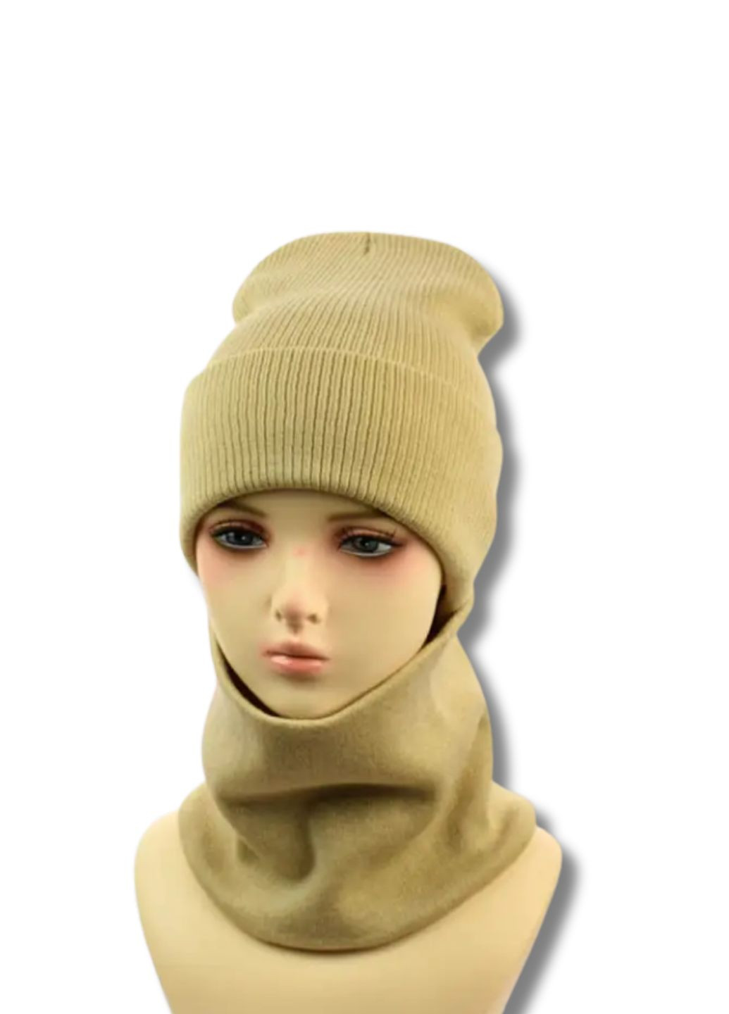 Демісезонний комплект шапка + бафф - Нітіка No Brand Унісекс комплект (353828304)