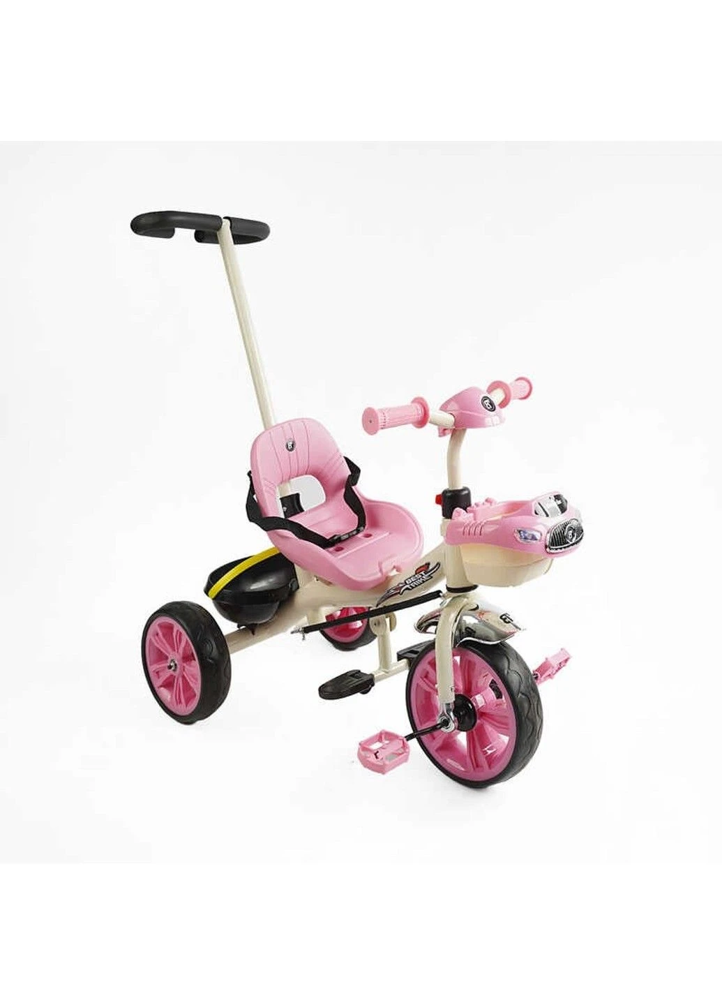 Дитячий трьохколісний велосипед з батьківською ручкою Best Trike (332054760)
