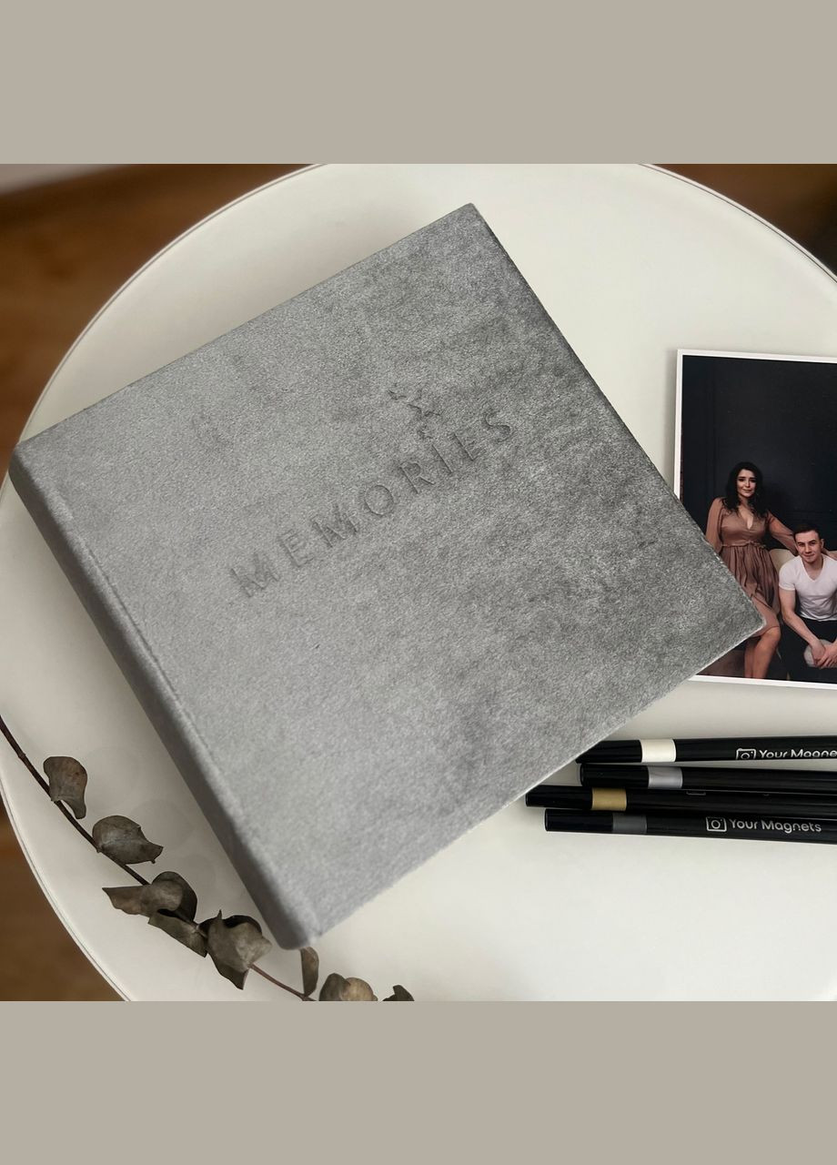 Фотоальбом на 200 фото велюровий | Ідеальний подарунок на весілля або річницю Your Magnets (338861521)