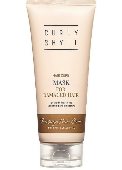 Термозащитная маска для поврежденных волос Hair Cure Mask 100ml (1239666-191955) Curly Shyll (368655794)
