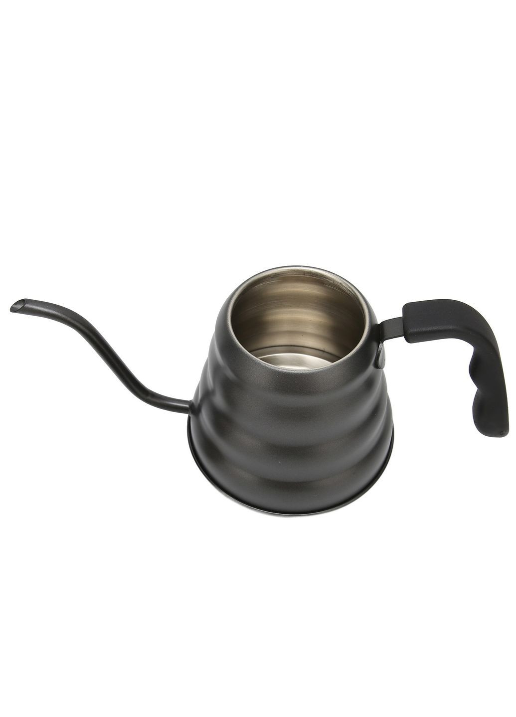 Чайник із термометром 1.2 л Pour Over Coffee Pot Чорний Глянець (R-15439-VS) No Brand (303348812)