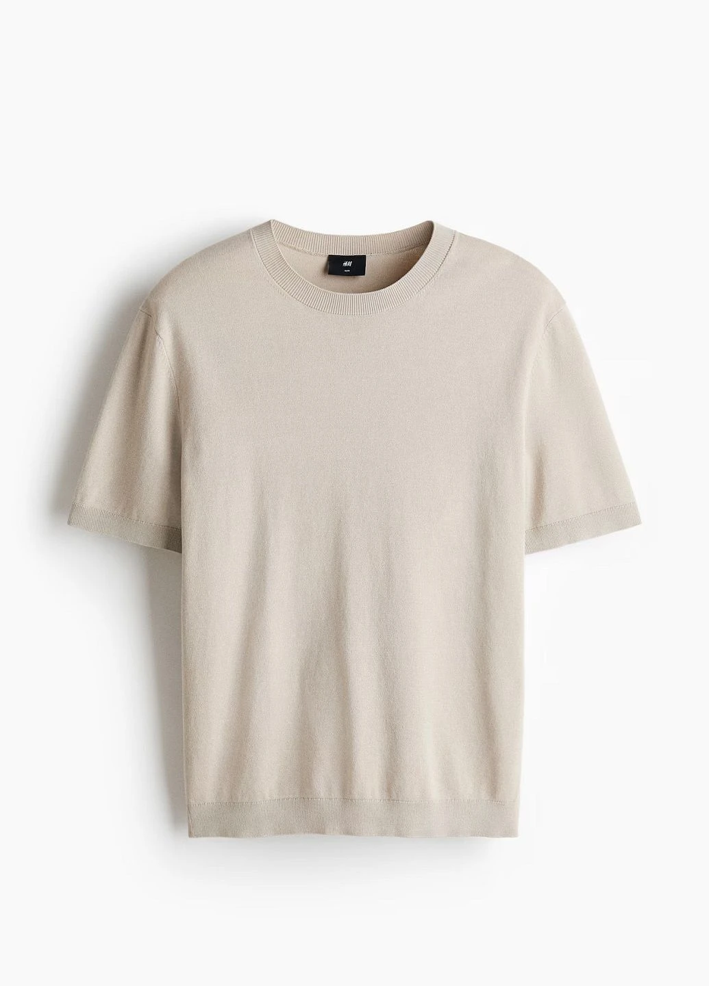 Бежева футболка H&M
