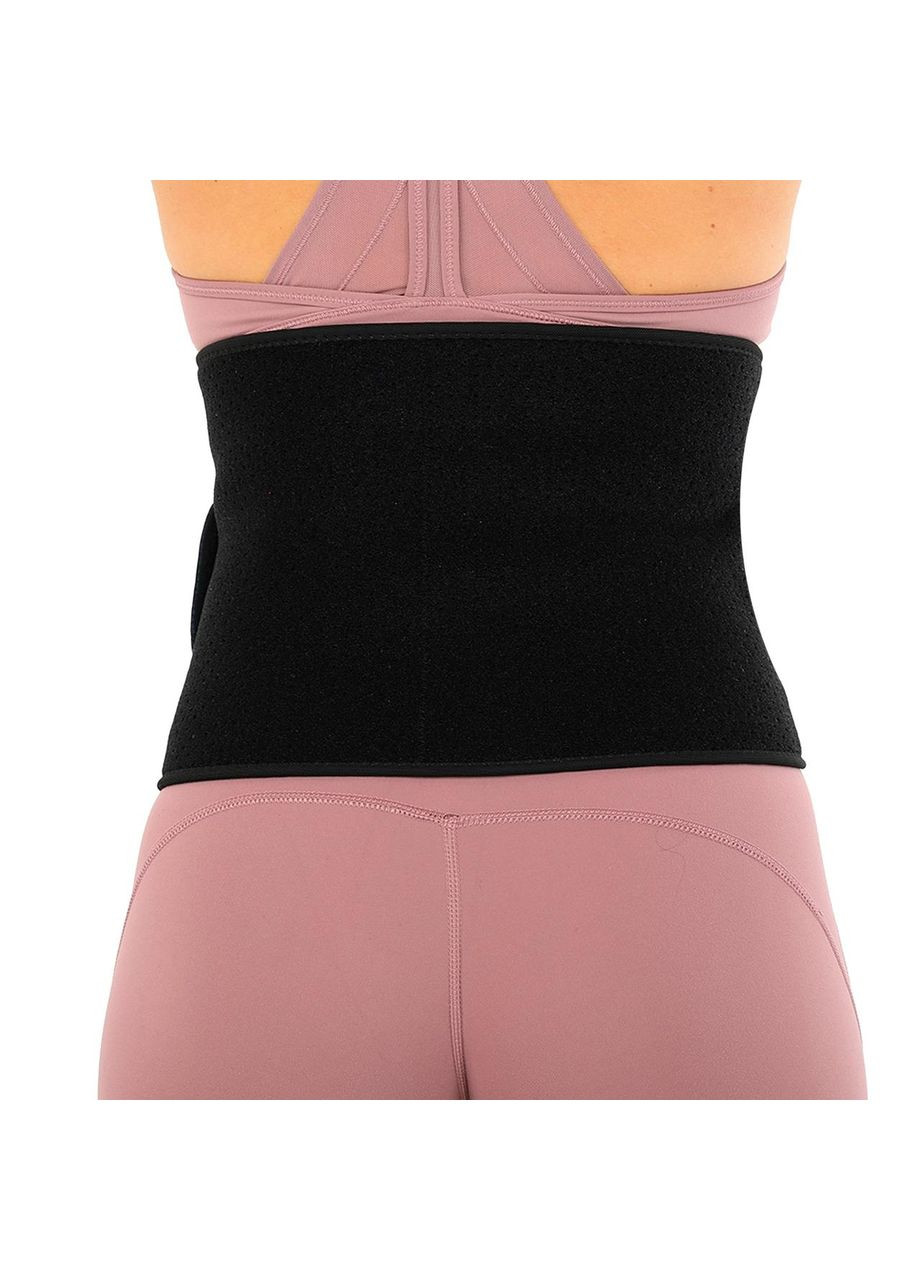 Пояс корсетний для спорту WAIST SUPPORT 9057 (неопрен, нейлон, р-р M, чорний) Mute (361434077)