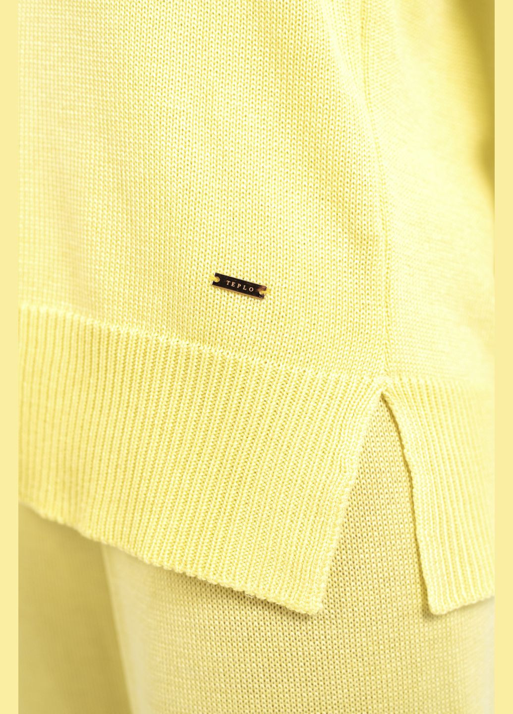 Жовтий демісезонний джемпер spring - mint джемпер Teplo