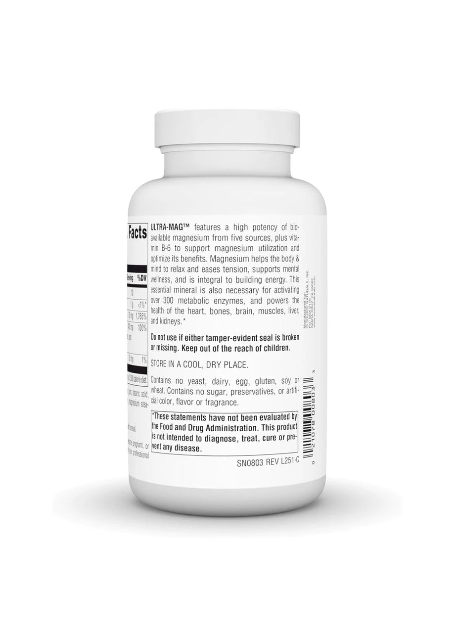 Ultra-Mag Magnesium Complex - 120 таб. Source Naturals (392264804)