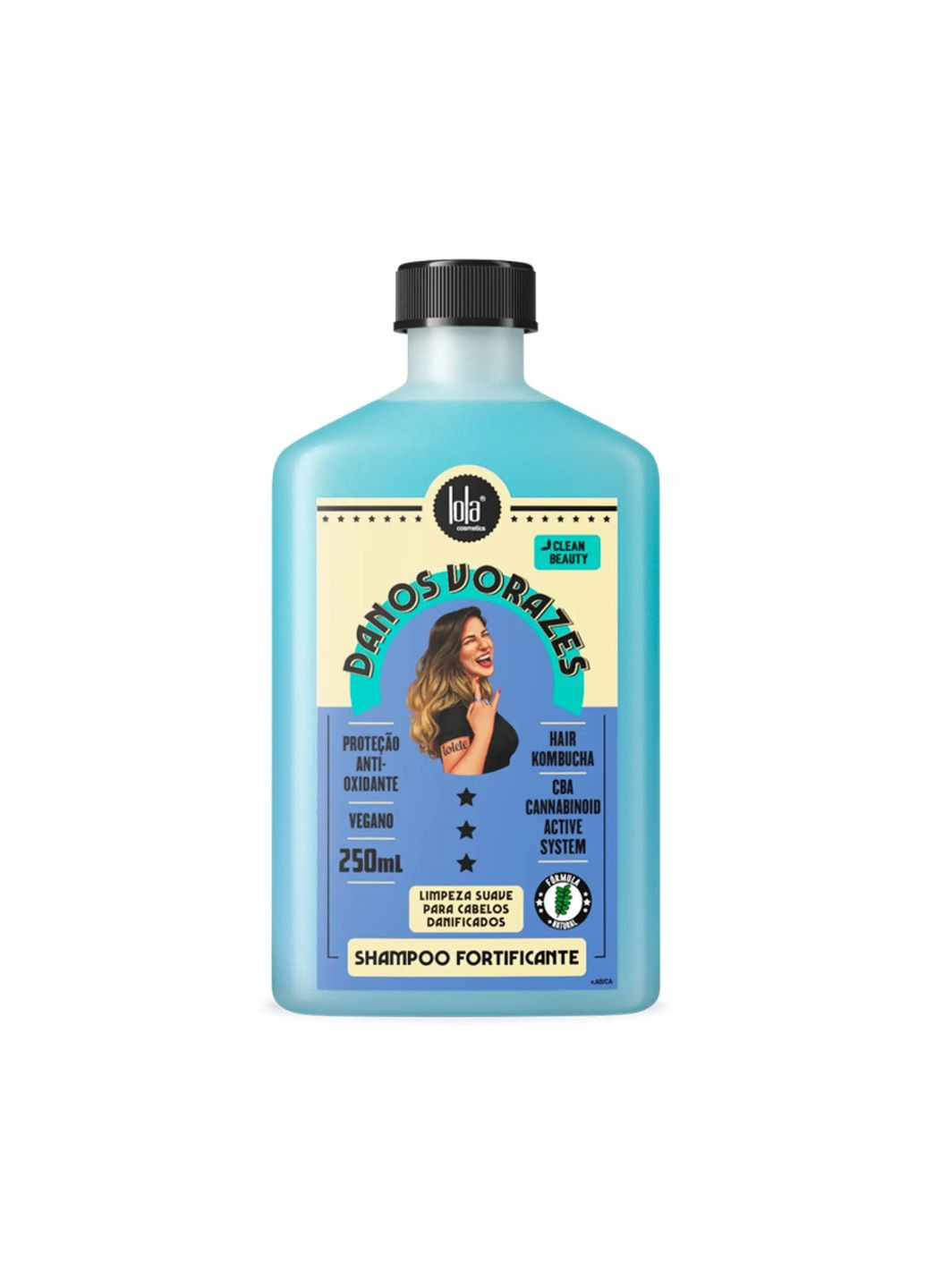 Відновлюючий шампунь Danos Vorazes Shampoo Fortificante 250 мл Lola Cosmetics (338427413)