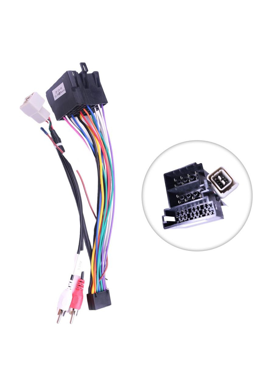 Переходник питания серии с адаптером CAN-BUS под магнитолу для LADA QLD-01 (проволока) QIV (346510955)