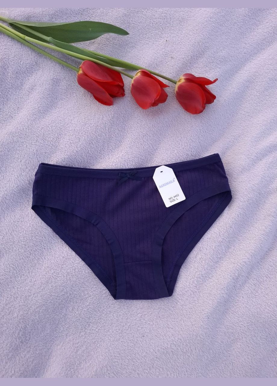 Трусики сліп у рубчік бавовна Agremaila Сліп (329729363)